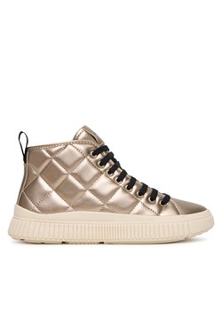 Geox Sneakersy J Laquinny J56M3F 000NF C2010 D Złoty ze sklepu MODIVO w kategorii Buty sportowe dziecięce - zdjęcie 185415995