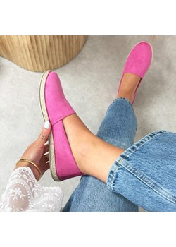 Różowe espadryle damskie, półbuty Potocki 16009 ze sklepu suzana.pl w kategorii Espadryle damskie - zdjęcie 185417557