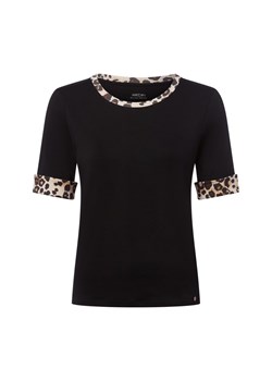 Marc Cain Koszulka damska Kobiety Bawełna czarny wypukły wzór tkaniny ze sklepu vangraaf w kategorii Bluzki damskie - zdjęcie 185417706