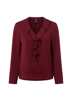 Marc Cain Bluzka damska Kobiety bordowy jednolity ze sklepu vangraaf w kategorii Bluzki damskie - zdjęcie 185417708