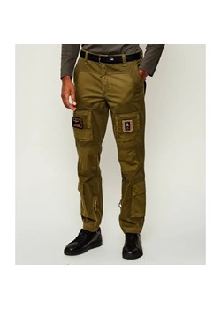 Aeronautica Militare Spodnie cargo ANTI-G | Regular Fit ze sklepu Gomez Fashion Store w kategorii Spodnie męskie - zdjęcie 185418406