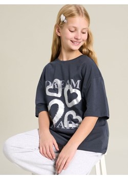 Sinsay - Koszulka - szary ze sklepu Sinsay w kategorii Bluzki dziewczęce - zdjęcie 185420075