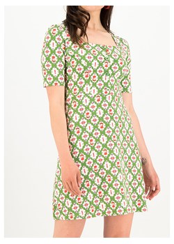 Blutsgeschwister Sukienka &quot;Hip to Be Square&quot; w kolorze zielonym ze sklepu Limango Polska w kategorii Sukienki - zdjęcie 185424886