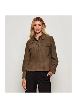 Marella Skórzana kurtka GIOCO | Regular Fit ze sklepu Gomez Fashion Store w kategorii Kurtki damskie - zdjęcie 185429055