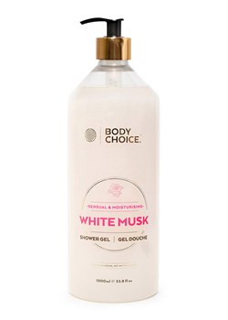 Body Choice Żel pod prysznic &quot;White Musk&quot; - 1000 ml ze sklepu Limango Polska w kategorii Żele pod prysznic - zdjęcie 185429419
