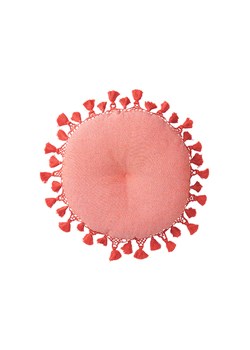 Ellos Home Poduszka &quot;Walle&quot; w kolorze pomarańczowym do siedzenia - Ø 45 cm ze sklepu Limango Polska w kategorii Poduszki dekoracyjne - zdjęcie 185429585