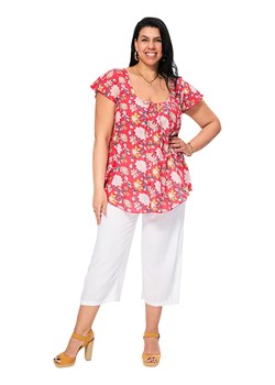 Aller Simplement Bluzka w kolorze czerwono-białym ze sklepu Limango Polska w kategorii Bluzki damskie - zdjęcie 185429617