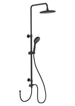 Wenko Zestaw prysznicowy w kolorze czarnym ze sklepu Limango Polska w kategorii Akcesoria łazienkowe - zdjęcie 185430145