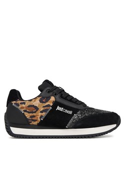 Sneakersy Just Cavalli 79RA3SR2 ZSD71 Czarny ze sklepu eobuwie.pl w kategorii Buty sportowe damskie - zdjęcie 185430399