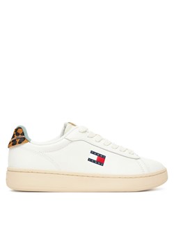 Sneakersy Tommy Jeans Archive '98 Leopard EN0EN02909 Biały ze sklepu eobuwie.pl w kategorii Buty sportowe damskie - zdjęcie 185430518