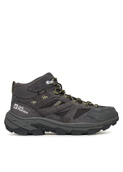 Trekkingi Jack Wolfskin Vojo Tour Texapore Mid A62072 Beżowy ze sklepu eobuwie.pl w kategorii Buty trekkingowe męskie - zdjęcie 185430549