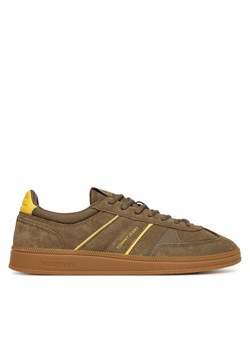 Sneakersy Tommy Jeans The Greenwich Edge EM0EM01609 Brązowy ze sklepu eobuwie.pl w kategorii Buty sportowe męskie - zdjęcie 185430555
