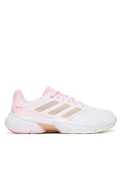 Buty do tenisa adidas Courtjam Control 3 JP9739 Biały ze sklepu eobuwie.pl w kategorii Buty sportowe damskie - zdjęcie 185430556