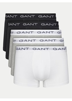 Gant Komplet 5 par bokserek 900025003 Szary ze sklepu MODIVO w kategorii Majtki męskie - zdjęcie 185431299