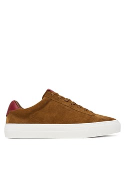 Tommy Hilfiger Sneakersy Premium Dress Cupsole FM0FM05573 Brązowy ze sklepu MODIVO w kategorii Buty sportowe męskie - zdjęcie 185431437