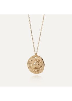 Srebrny naszyjnik znak zodiaku - baran w złotym pokryciu ze sklepu GIORRE w kategorii Naszyjniki - zdjęcie 185433137