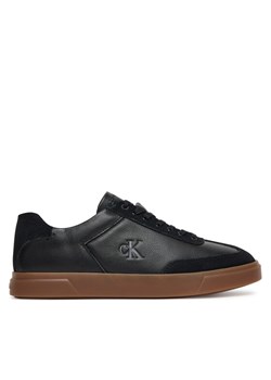 Sneakersy Calvin Klein Low Pro Cups Lth Mix Mg HW0HW02825 Czarny ze sklepu eobuwie.pl w kategorii Buty sportowe damskie - zdjęcie 185434335
