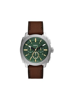 Zegarek Fossil Machine Chronograph FS6100 Brązowy ze sklepu eobuwie.pl w kategorii Zegarki - zdjęcie 185434449
