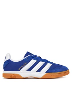 Buty halowe adidas Spezialist JS0243 Niebieski ze sklepu eobuwie.pl w kategorii Buty sportowe męskie - zdjęcie 185434455