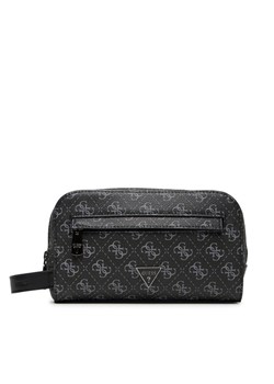Kosmetyczka Guess PMMILO P5461 Czarny ze sklepu eobuwie.pl w kategorii Kosmetyczki - zdjęcie 185434519