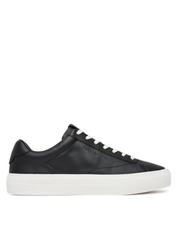 Sneakersy Tommy Hilfiger Premium Dress Cupsole FM0FM05572 Czarny ze sklepu eobuwie.pl w kategorii Buty sportowe męskie - zdjęcie 185434535