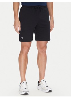 Under Armour Szorty sportowe Rival 1379779 Czarny Regular Fit ze sklepu MODIVO w kategorii Spodenki męskie - zdjęcie 185435506