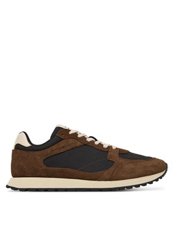 Tommy Hilfiger Sneakersy New Runner Eva Mix FM0FM05638 Brązowy ze sklepu MODIVO w kategorii Buty sportowe męskie - zdjęcie 185435588