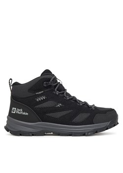 Jack Wolfskin Trekkingi Vojo Tour Texapore Mid A64104 Czarny ze sklepu MODIVO w kategorii Buty trekkingowe dziecięce - zdjęcie 185435607