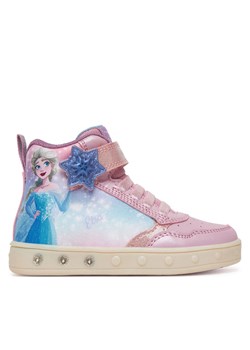 Geox Sneakersy J Skylin J568WF 0ANAJ C8004 M Różowy ze sklepu MODIVO w kategorii Trampki dziecięce - zdjęcie 185435609