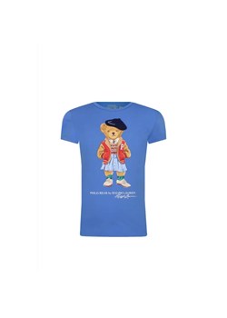 POLO RALPH LAUREN T-shirt | Regular Fit ze sklepu Gomez Fashion Store w kategorii Bluzki dziewczęce - zdjęcie 185437435