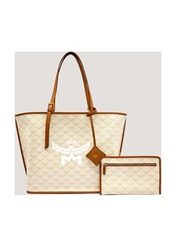MCM Shopperka + saszetka Himmel | z dodatkiem skóry ze sklepu Gomez Fashion Store w kategorii Torby Shopper bag - zdjęcie 185437477