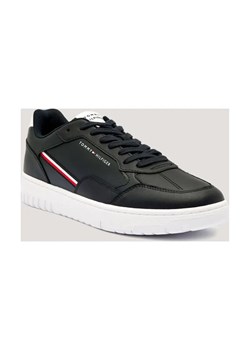 Tommy Hilfiger Skórzane sneakersy BASKET CORE ze sklepu Gomez Fashion Store w kategorii Buty sportowe męskie - zdjęcie 185437488