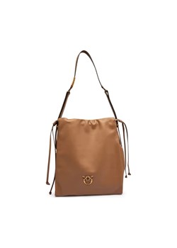 Pinko Skórzany worek SLOUCHY CLASSIC ze sklepu Gomez Fashion Store w kategorii Torebki worki - zdjęcie 185437548