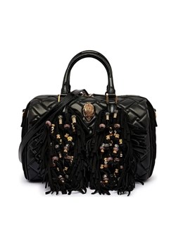 Kurt Geiger Skórzany kuferek KENSINGTON BOSTON FRINGE ze sklepu Gomez Fashion Store w kategorii Kuferki - zdjęcie 185437579
