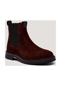 Tommy Hilfiger Skórzane sztyblety CHELSEA ze sklepu Gomez Fashion Store w kategorii Buty zimowe męskie - zdjęcie 185437617