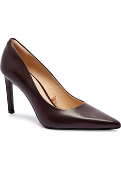 Calvin Klein Skórzane szpilki ESS STILETTO 90 ze sklepu Gomez Fashion Store w kategorii Czółenka - zdjęcie 185437868