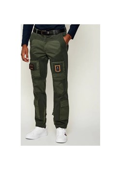 Aeronautica Militare Spodnie cargo ANTI-G | Regular Fit ze sklepu Gomez Fashion Store w kategorii Spodnie męskie - zdjęcie 185440577