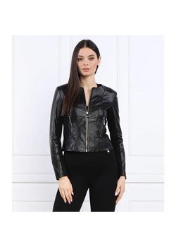 Liu Jo Skórzana ramoneska GIACCA TRAVEL | Slim Fit ze sklepu Gomez Fashion Store w kategorii Kurtki damskie - zdjęcie 185440578