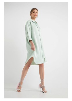 Josephine &amp; Co Lniana sukienka &quot;Daantje&quot; w kolorze jasnozielonym ze sklepu Limango Polska w kategorii Sukienki - zdjęcie 185440717