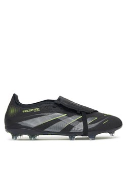 Buty do piłki nożnej adidas Predator Pro Fold-Over Tongue Firm Ground JS4072 Czarny ze sklepu eobuwie.pl w kategorii Buty sportowe męskie - zdjęcie 185440786