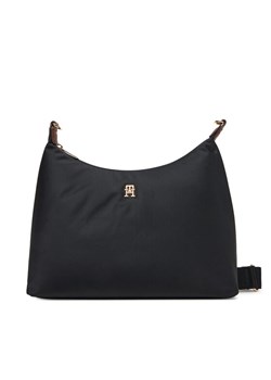 Tommy Hilfiger Torebka Popette Shoulder Bag AW0AW17937 Czarny ze sklepu MODIVO w kategorii Torebki damskie - zdjęcie 185441817