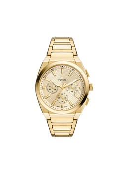 Fossil Zegarek Everett Chronograph FS6119 Złoty ze sklepu MODIVO w kategorii Zegarki - zdjęcie 185441825