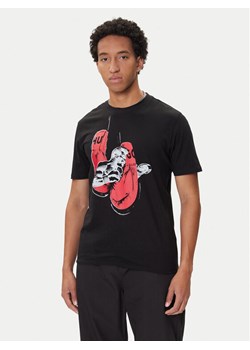 HUGO T-Shirt Diboxer 50542560 Czarny Regular Fit ze sklepu MODIVO w kategorii T-shirty męskie - zdjęcie 185441847