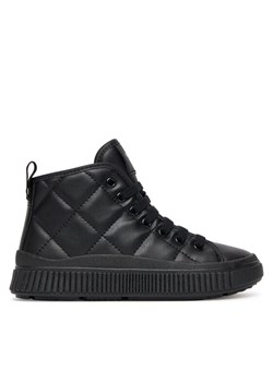 Geox Sneakersy J Laquinny J56M3F 000BC C9999 S Czarny ze sklepu MODIVO w kategorii Buty sportowe dziecięce - zdjęcie 185441878