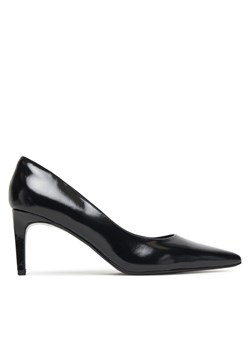 Calvin Klein Szpilki Ess Stiletto 70 Shiny Lth HW0HW02828 Czarny ze sklepu MODIVO w kategorii Czółenka - zdjęcie 185442015