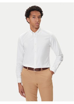 BOSS Koszula H-Roan 50544951 Biały Slim Fit ze sklepu MODIVO w kategorii Koszule męskie - zdjęcie 185444089
