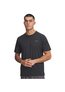 Męska koszulka treningowa Under Armour UA Tech Vent Jacquard - czarna ze sklepu Sportstylestory.com w kategorii T-shirty męskie - zdjęcie 185444489