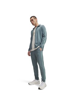Męski komplet dresowy Under Armour UA Rival Knit Track Suit 1357139 - niebieski ze sklepu Sportstylestory.com w kategorii Dresy męskie - zdjęcie 185444519