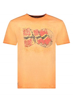 Geographical Norway Koszulka &quot;Japoral&quot; w kolorze pomarańczowym ze sklepu Limango Polska w kategorii T-shirty męskie - zdjęcie 185445659