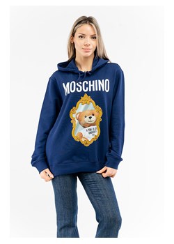 Moschino Bluza w kolorze granatowym ze sklepu Limango Polska w kategorii Bluzy damskie - zdjęcie 185445699